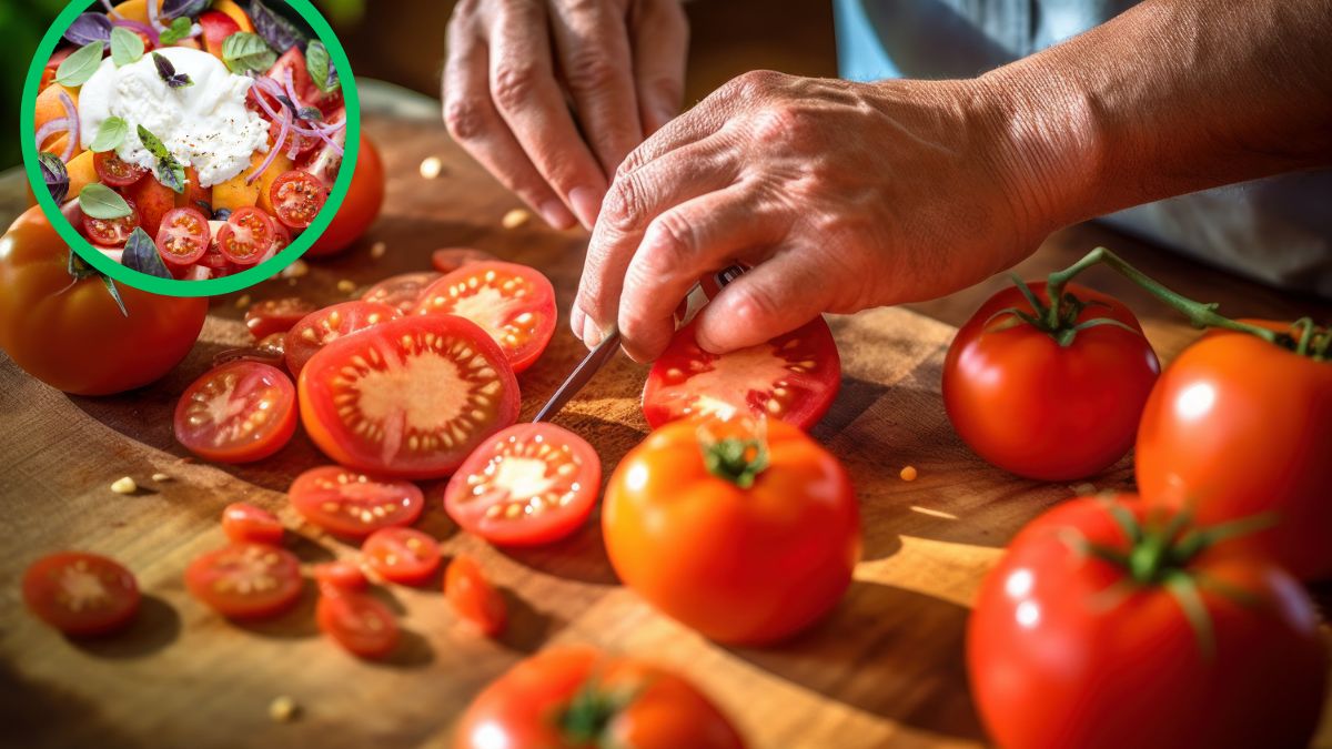 Połącz pomidory z kultowym owocem, a nie pożałujesz. 