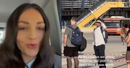 Chłopak nie chciał wydać 10 euro, żeby wykupić miejsce obok niej. "Dlaczego ty nie zapłacisz?