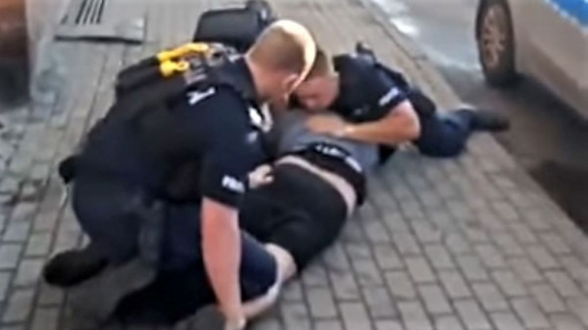 Kontrowersyjna interwencja policji w Zabrzu 