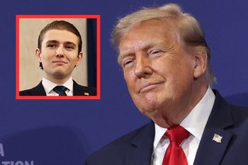 "Jest dobrym piłkarzem". Tak Trump określił swojego syna