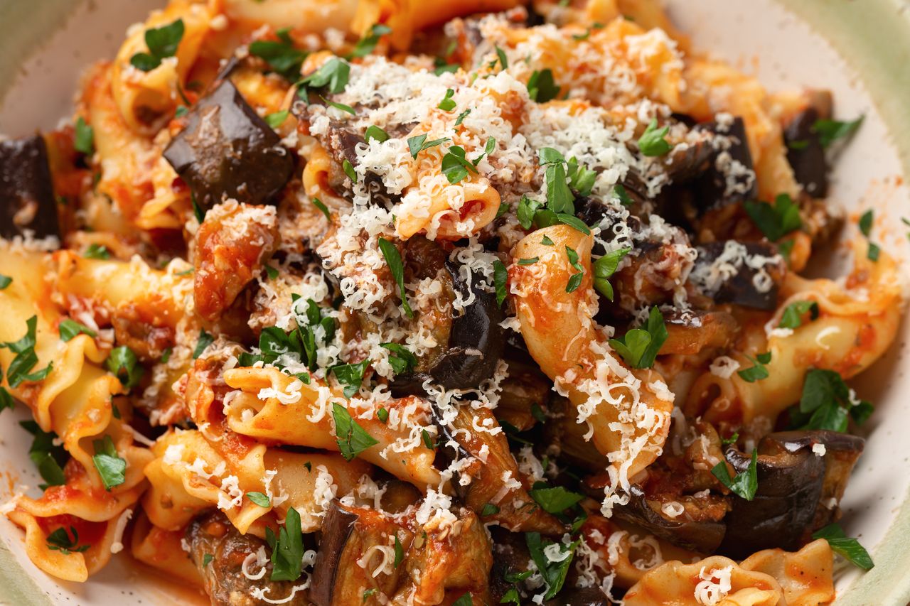 Why eggplant pasta is the cozy winter dish you need