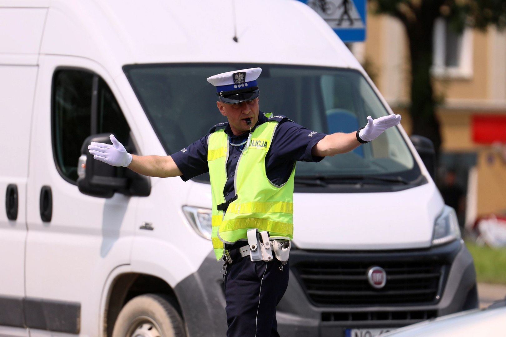 Konkurs &#34;Policjant ruchu drogowego&#34; w praktyce