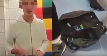 Nastolatek załatwił się do torebki nauczycielki? Filmik trafił do sieci