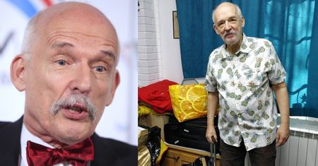 Ananasowy Janusz Korwin-Mikke ogłasza, że wyjeżdża do Gwatemali. "Tam rząd NIE WALCZY z koronawirusem"
