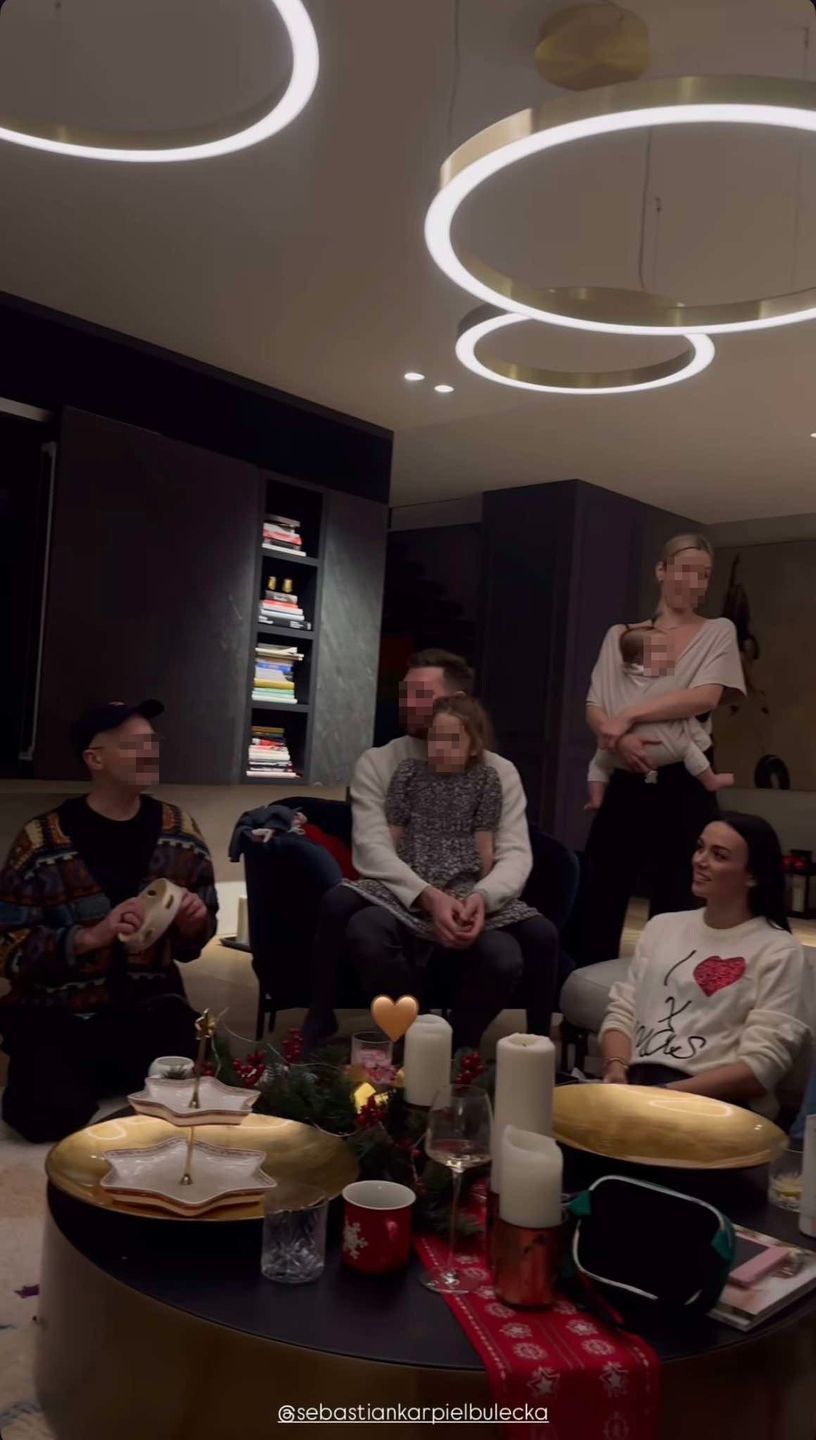 Wielkie kolędowanie u Lewandowskich