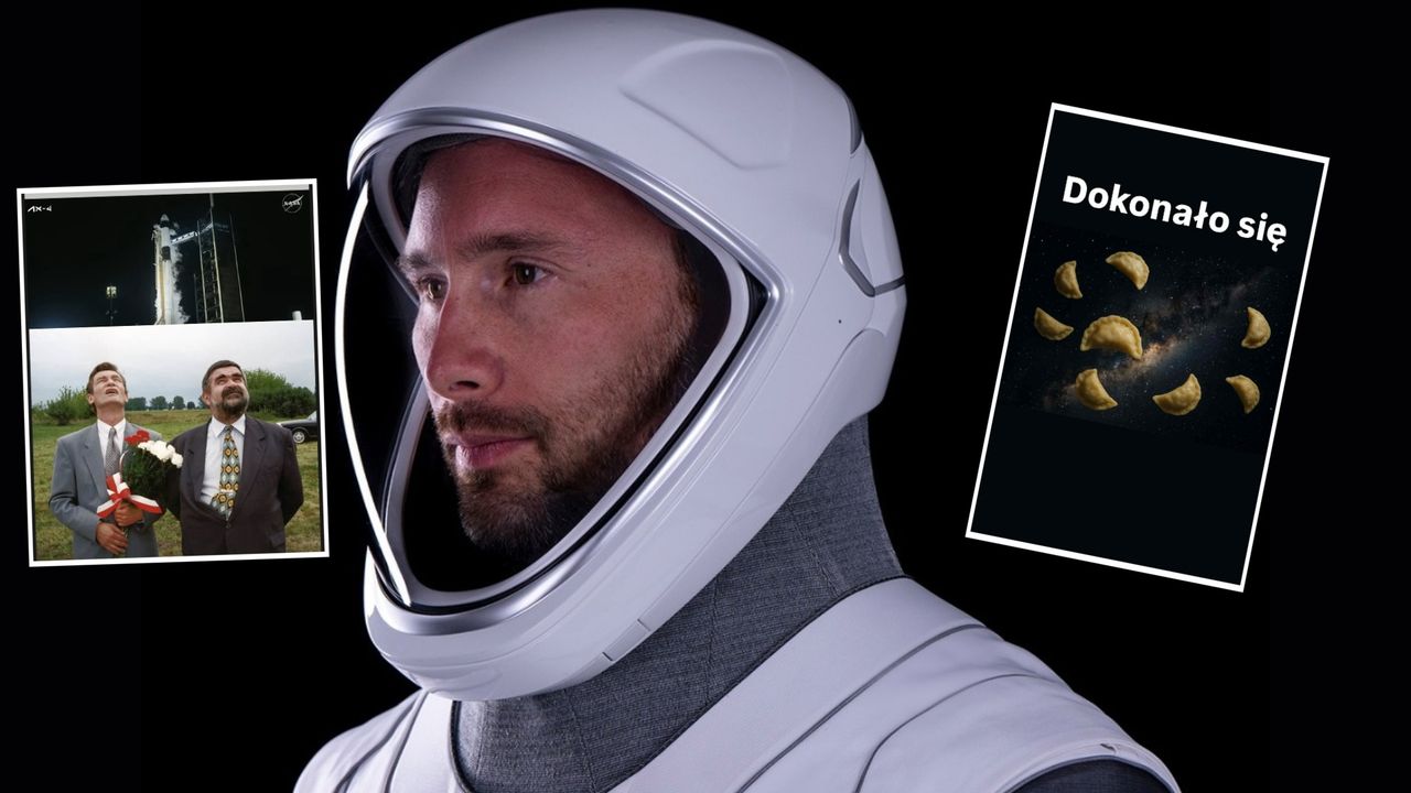Polak poleciał w KOSMOS. Te MEMY rozbawią cię do łez