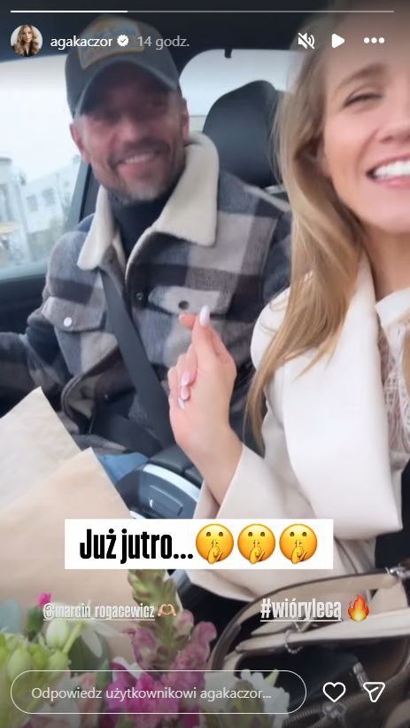 Agnieszka Kaczorowska, Marcin Rogacewicz