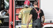 Poważny wypadek pod Zieloną Górą. Za kierownicą roztrzaskanego bmw siedziała pijana kobieta