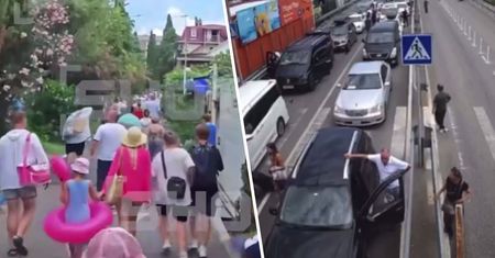 Sparaliżowane lotnisko, panika na plaży. Drony atakują Soczi