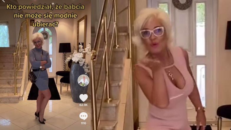 Sexy babcia z TikToka - Małgorzata Ekert