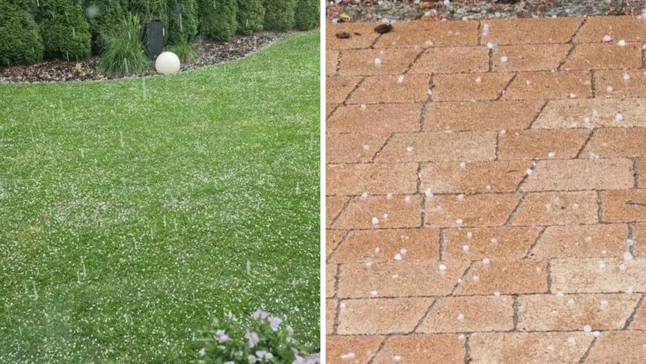 Gradobicie w Zielonej Górze