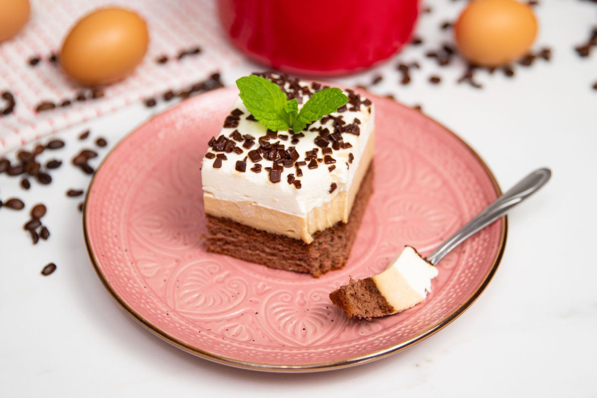 Ciasto mokka z kawową nutką dosłownie skradło moje serce. Lepszego deseru nie jadłam