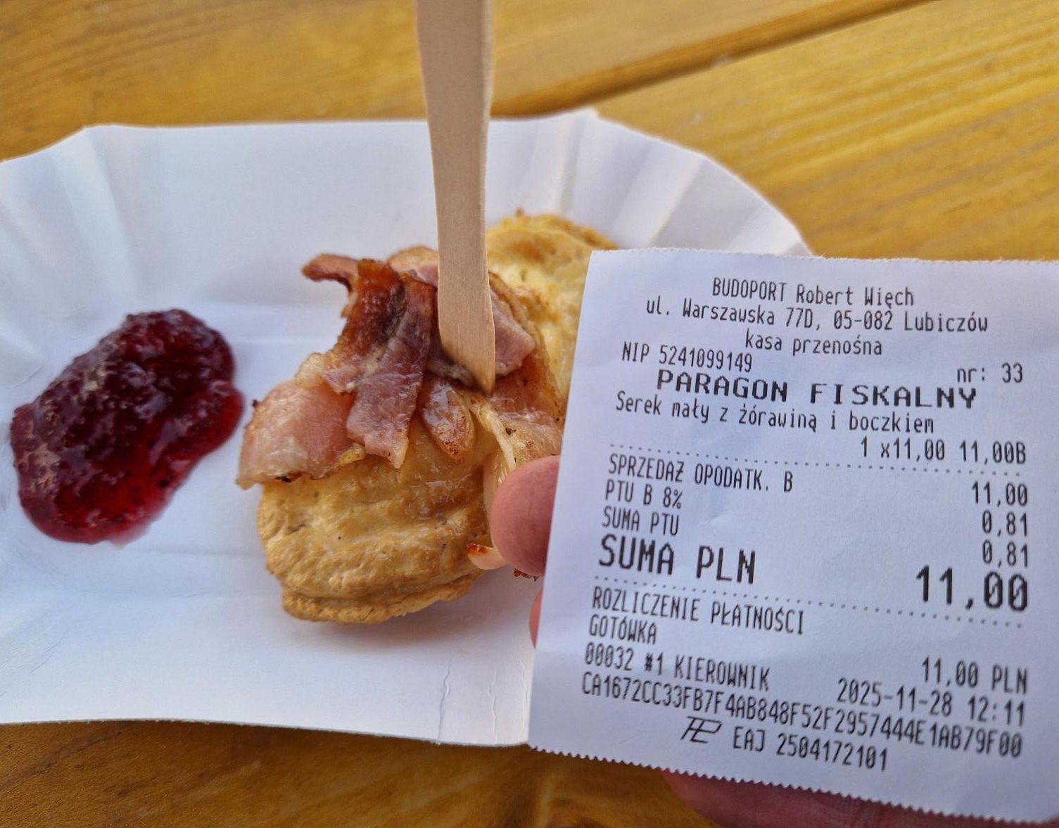 Ser góralski z dodatkami to koszt 11 zł