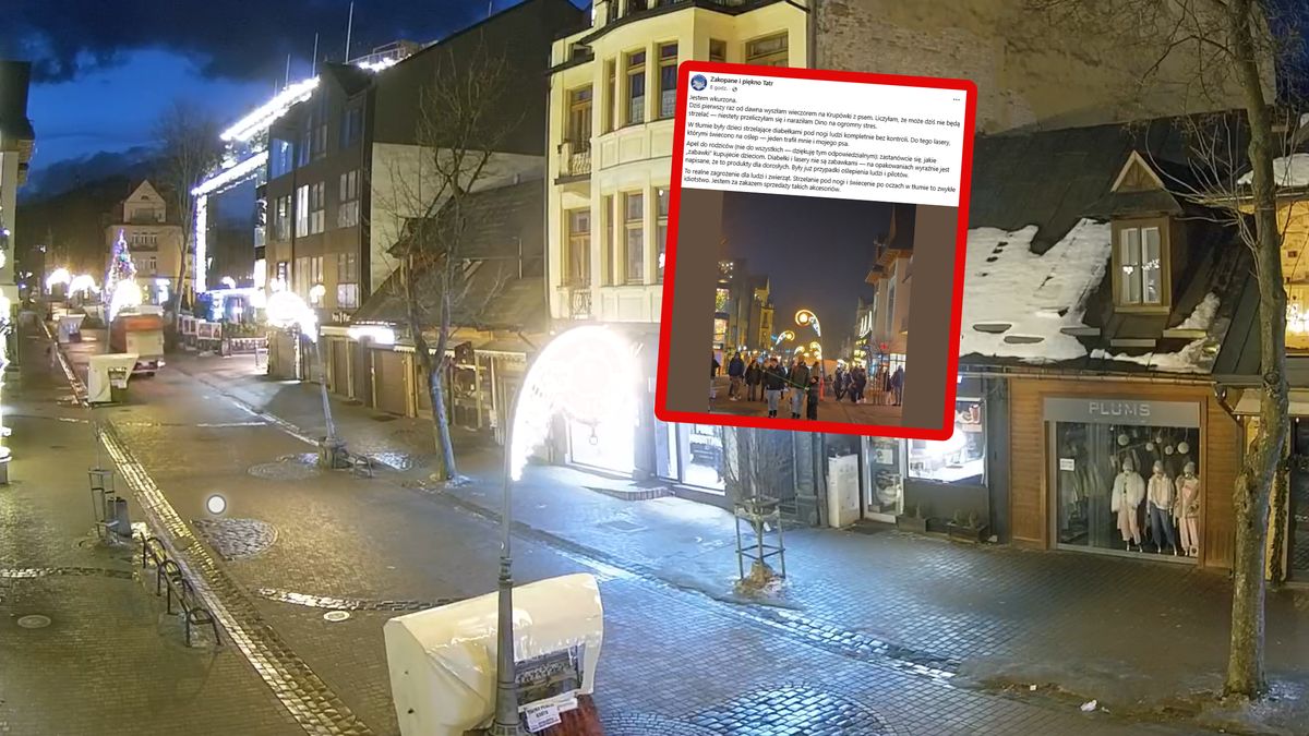 Poszła na Krupówki. "Przeliczyłam się".