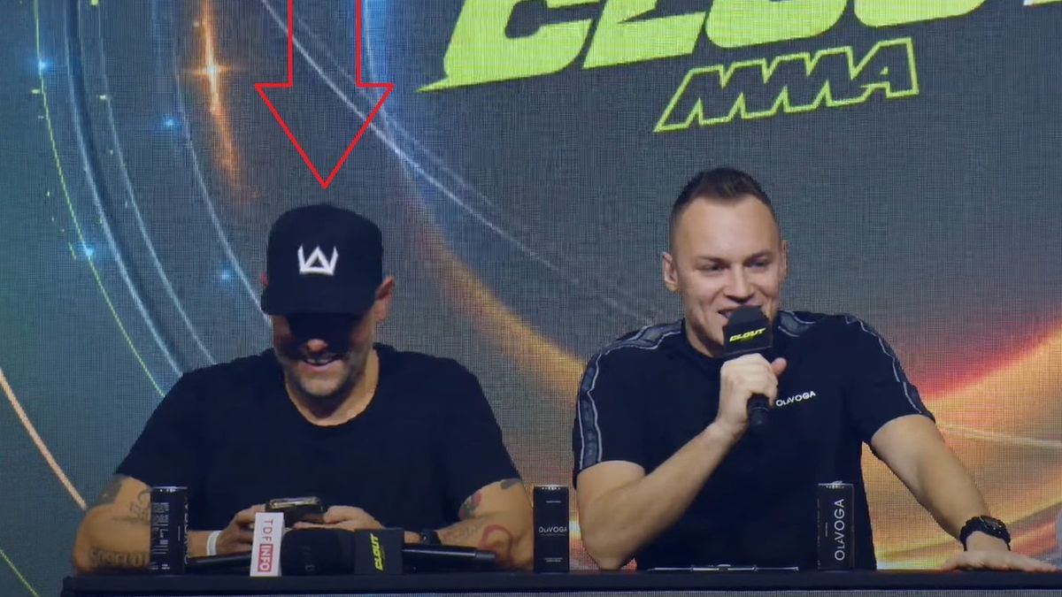 Tede zaskoczył widzów konferencji przed Clout MMA