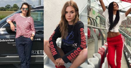Z czym gwiazdy łączą czerwone trampki?