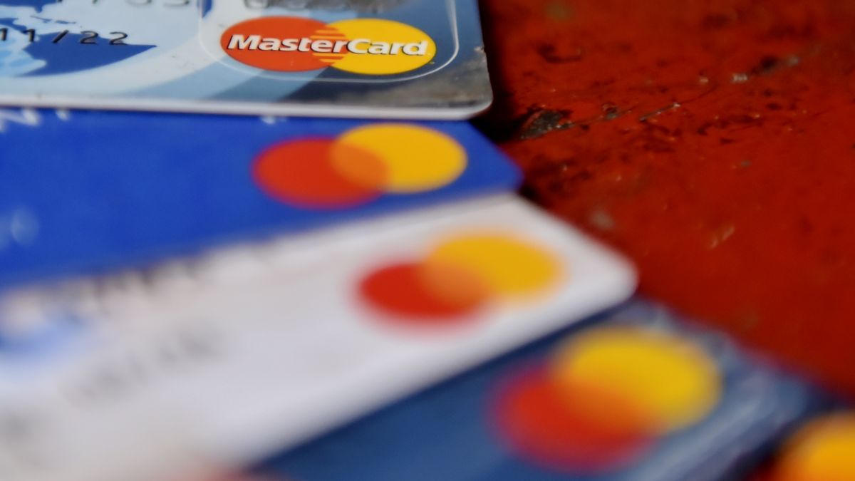 A photo illustration of Master card in Kolkata, India, 15 July, 2021. The Reserve Bank of India (RBI) on Wednesday restricted Mastercard from adding new customers to its network for not adhering to its norms on storage of payment system data according to an Indian media report.  (Photo by Indranil Aditya/NurPhoto via Getty Images)