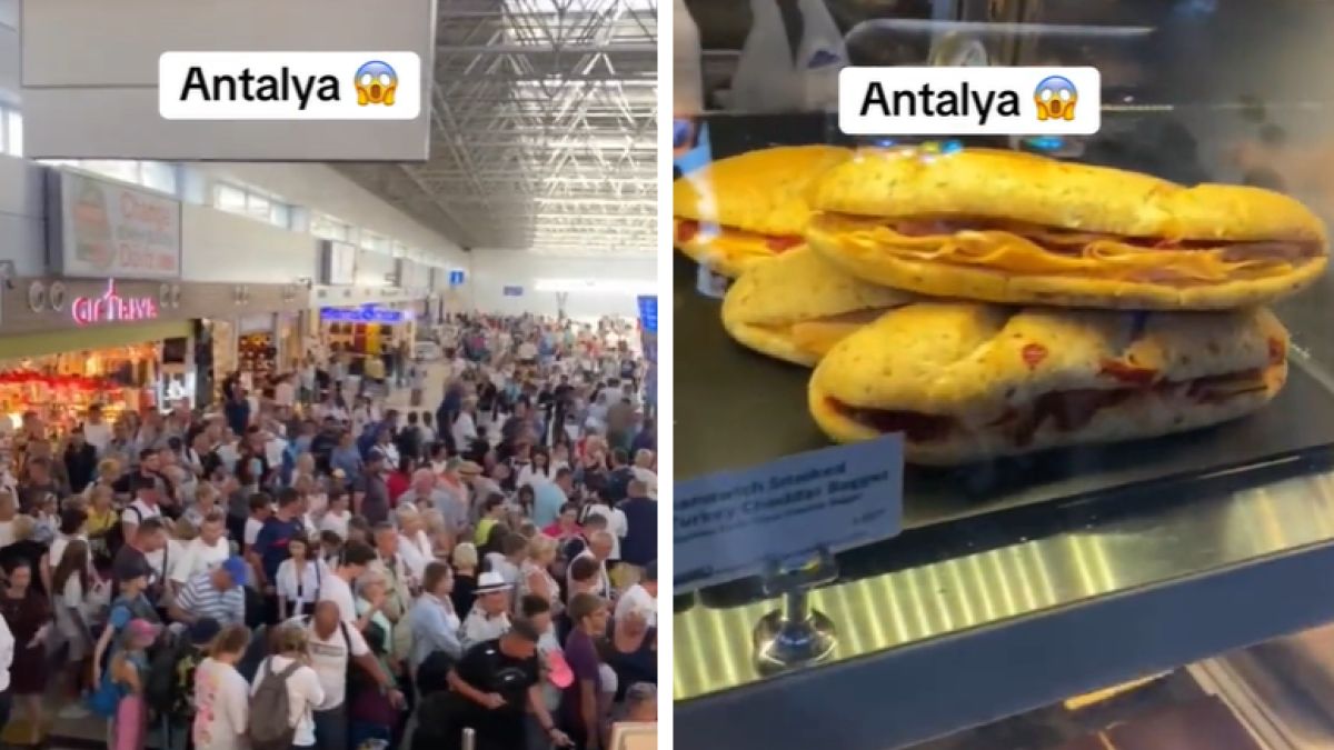 Tureckie lotnisko oblegane przez turystów. Pokazali ceny