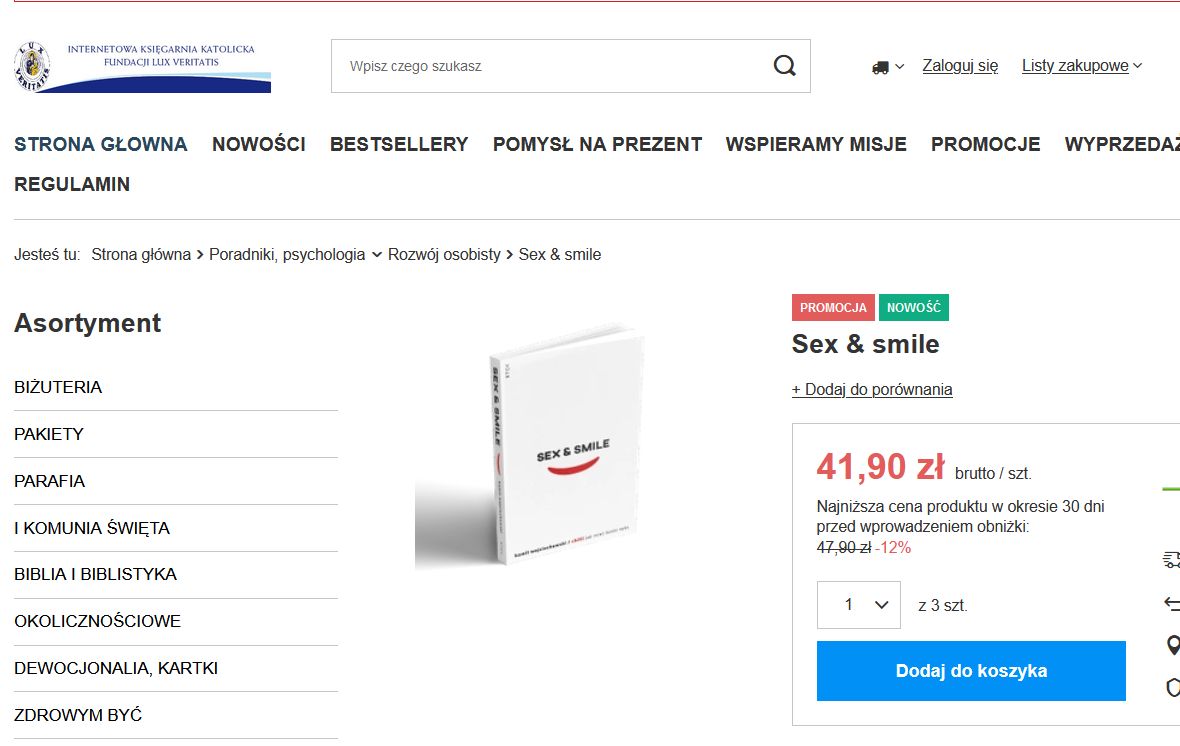 Pikantny hit w księgarni ojca Rydzyka. Tego się nie spodziewaliśmy!