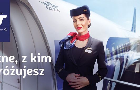"Ważne, z kim podróżujesz" przekonuje PLL LOT