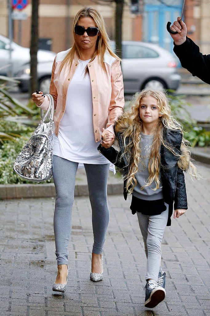 Katie Price z córką Princess w 2015 r.