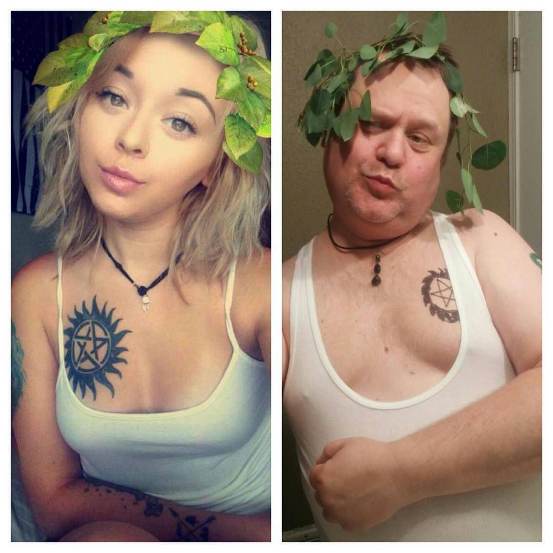 Ojciec odtworzył selfie swojej córki. Rezultat jest przekomiczny! 1