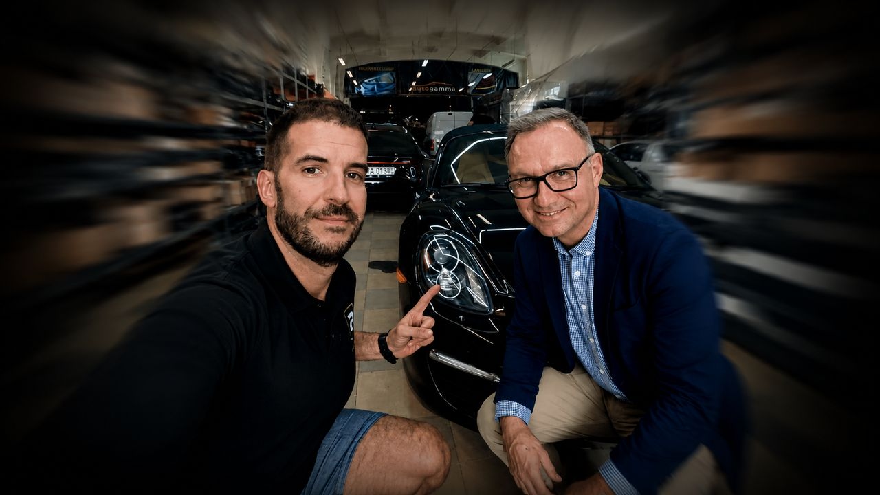 Porsche Dudy w warsztacie. Mechanik zdradza, jak zachował się prezydent