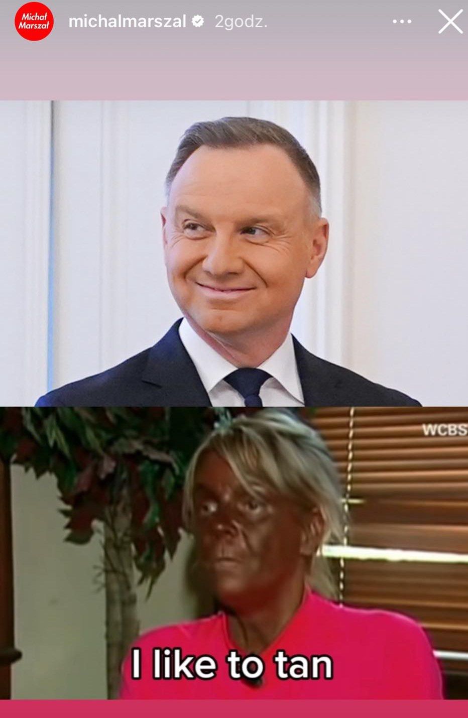 Andrzej Duda zaliczył wpadkę z makijażem