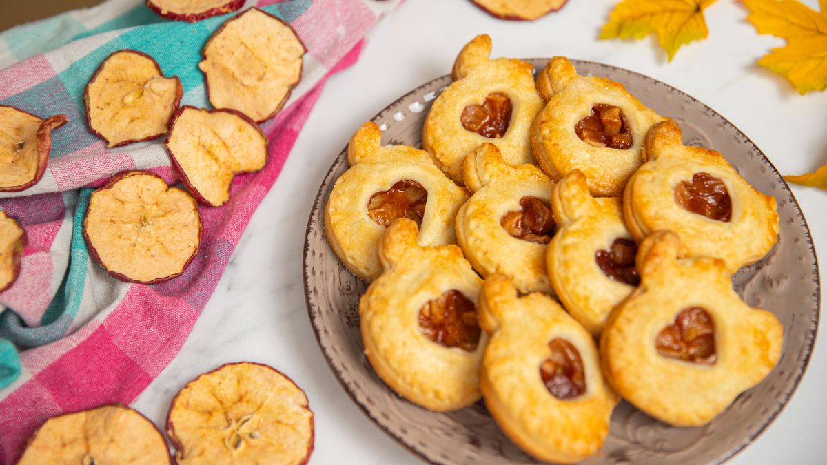 Ciasteczka z jablkami- Pyszności