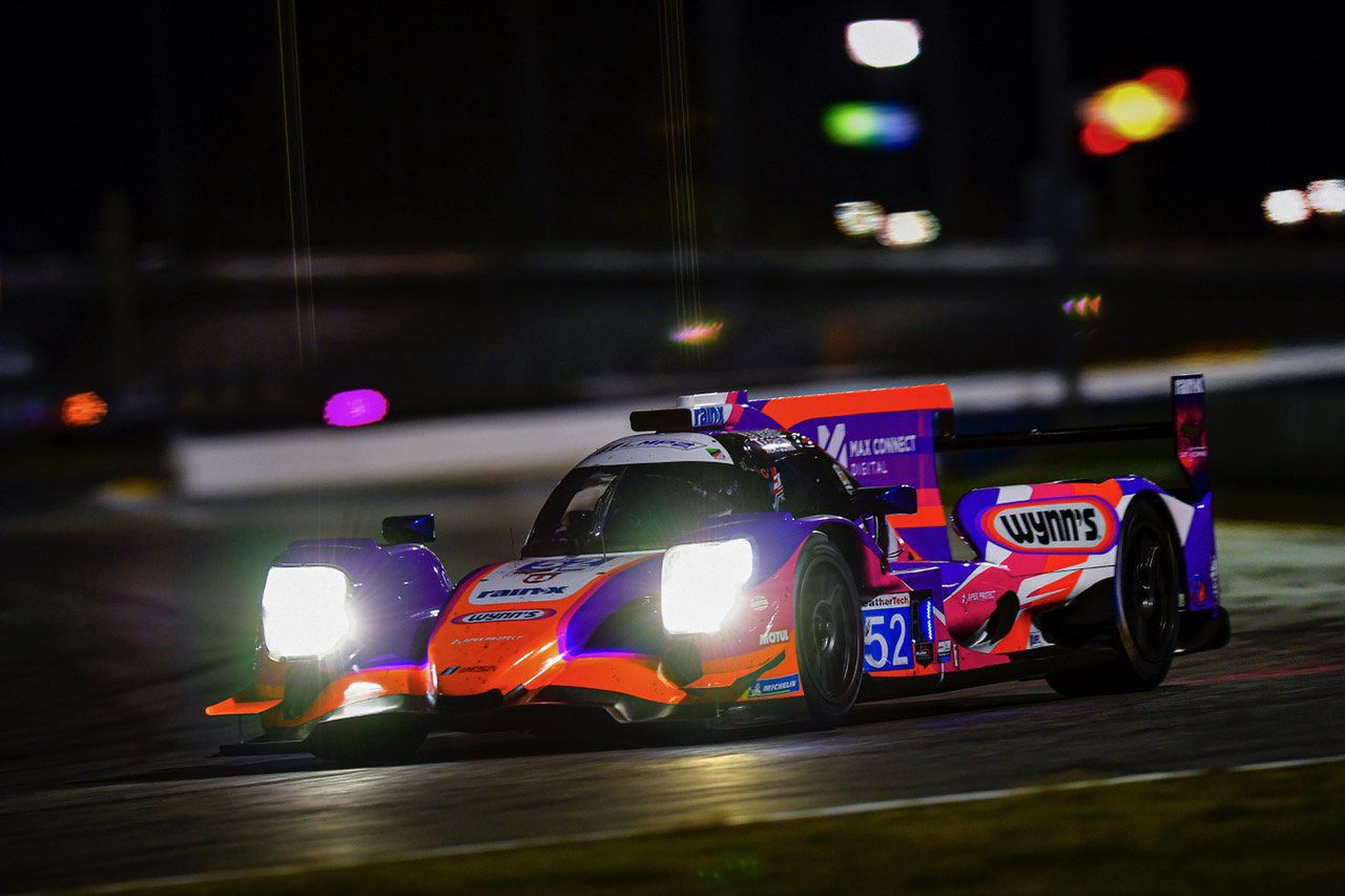 PR1/Mathiasen car during the 24h Daytona 2023