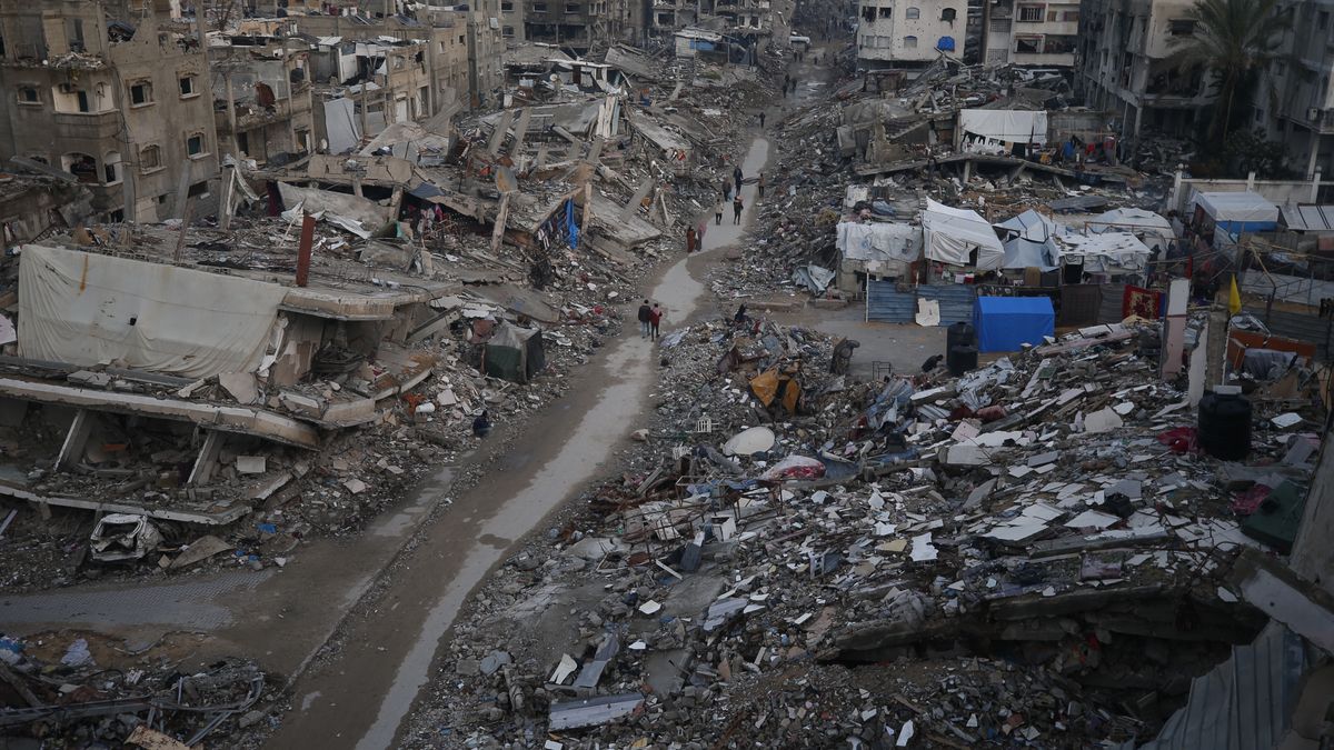 Zrujnowana Strefa Gazy