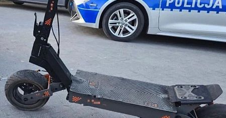 Ręce opadają. 48-latek jechał pijany hulajnogą. Jest reakcja policji
