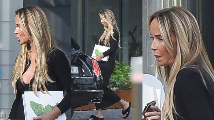 Joanna Przetakiewicz pędzi w klapkach do bentleya