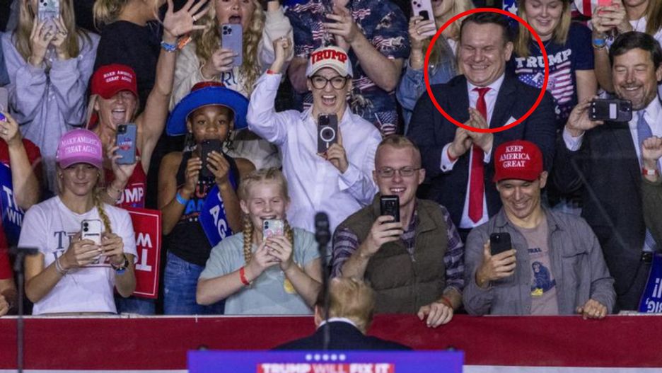 Europoseł PiS na wiecu Donalda Trumpa