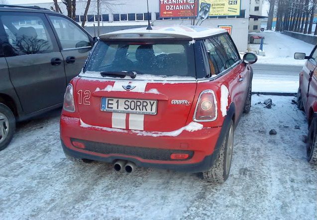 Najciekawsze tablice rejestracyjne z Polski [galeria] 22