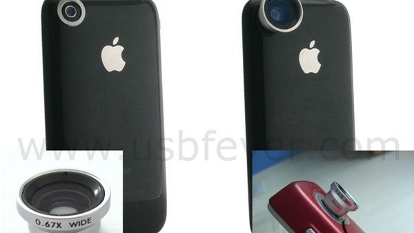 Wymienne obiektywy do iPhone 1