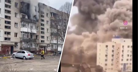 Kilkadziesiąt osób rannych, w tym dzieci. Pociski spadły na Sumy