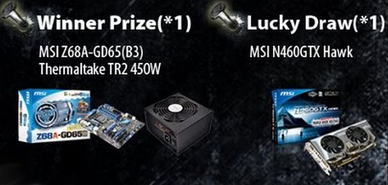 MSI MOA Master Overclocking Arena 2012 - nagrody