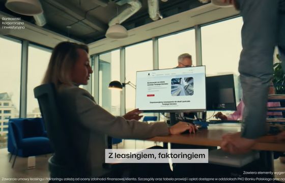 PKO BP rusza z nową kampanią. Chce przyciągnąć duży biznes