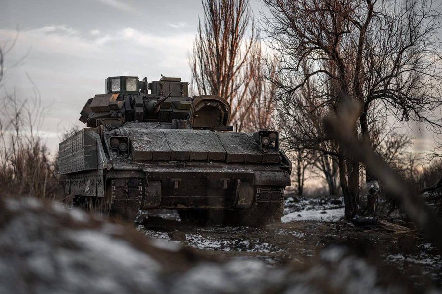 Bradley combat vehicles earn 'legend' status in Ukraine's defense