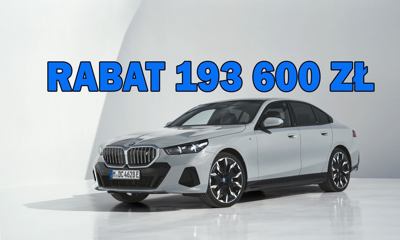 BMW zalegają od dwóch lat. Rabaty są sześciocyfrowe
