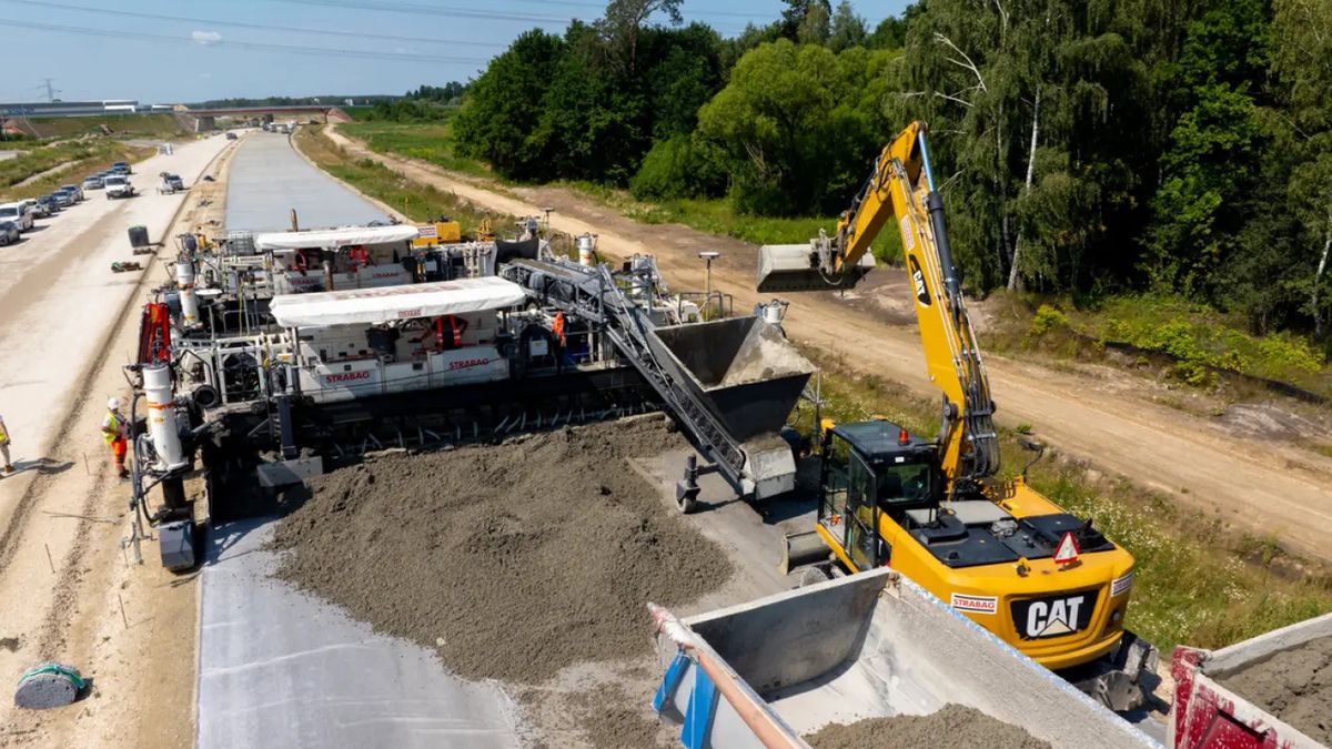 Układanie nawierzchni Milky Way 2.0