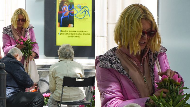 Edyta Olszówka łamie przepisy i mknie na shopping