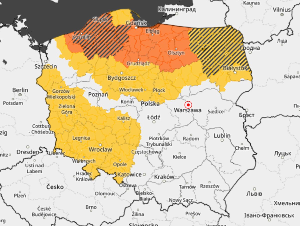 Nawet 70 mm. IMGW zapowiada, gdzie może lunąć