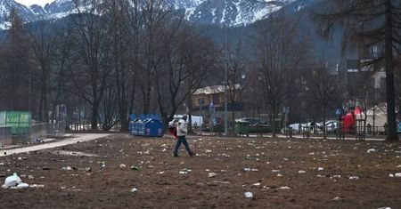 Tak wygląda Zakopane po "Sylwestrze Marzeń" TVP. "Oburzające!"