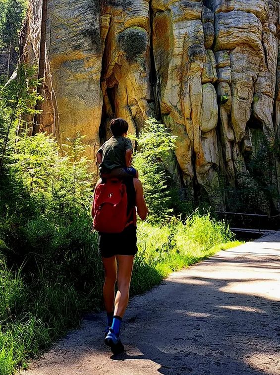 Justyna Kowalczyk-Tekieli z synem