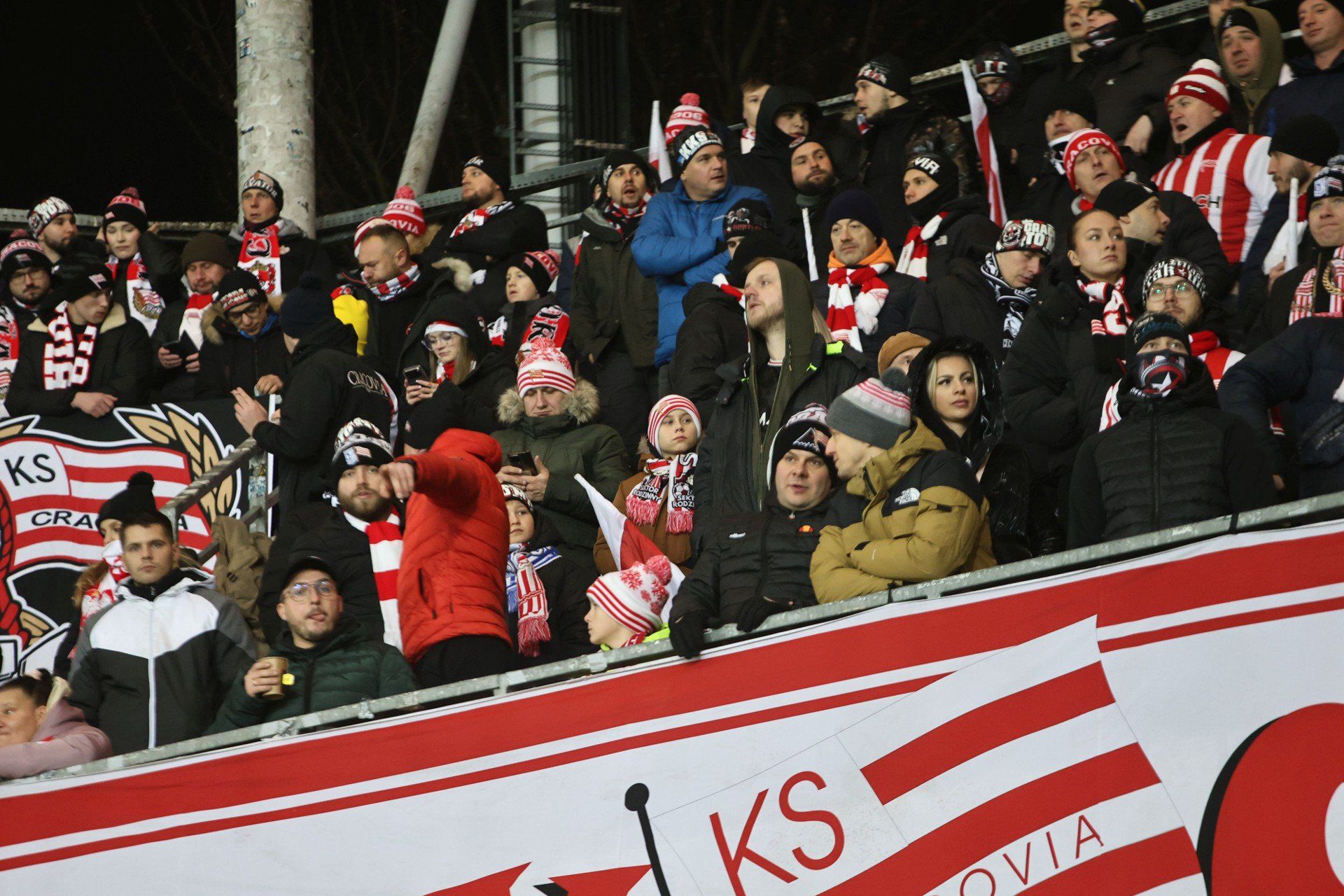 Kibice Cracovii w Kielcach