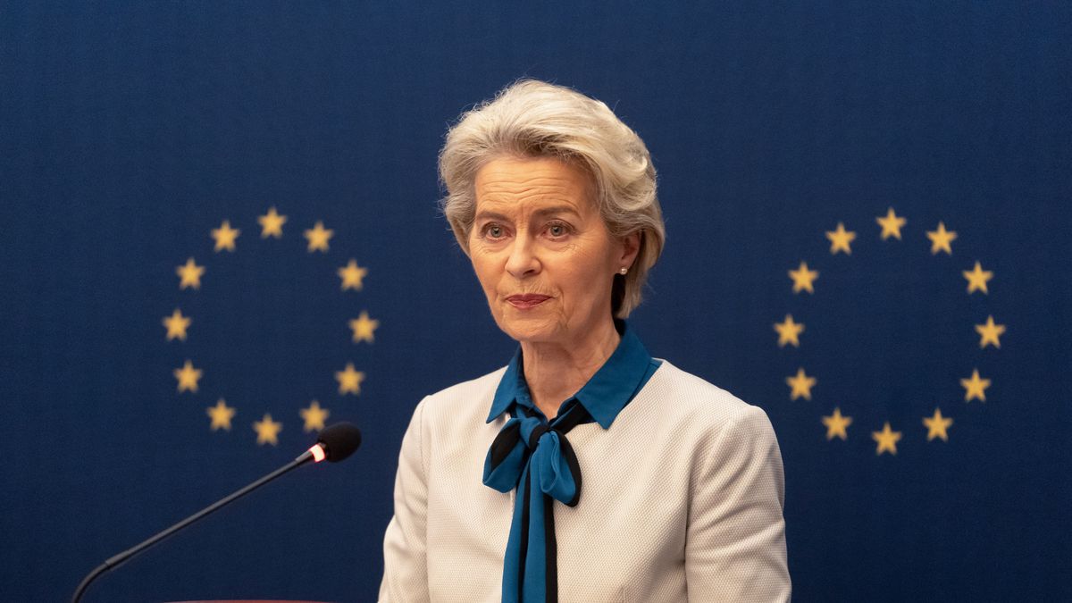 Na zdjęciu przewodnicząca Komisji Europejskiej Ursula von der Leyen