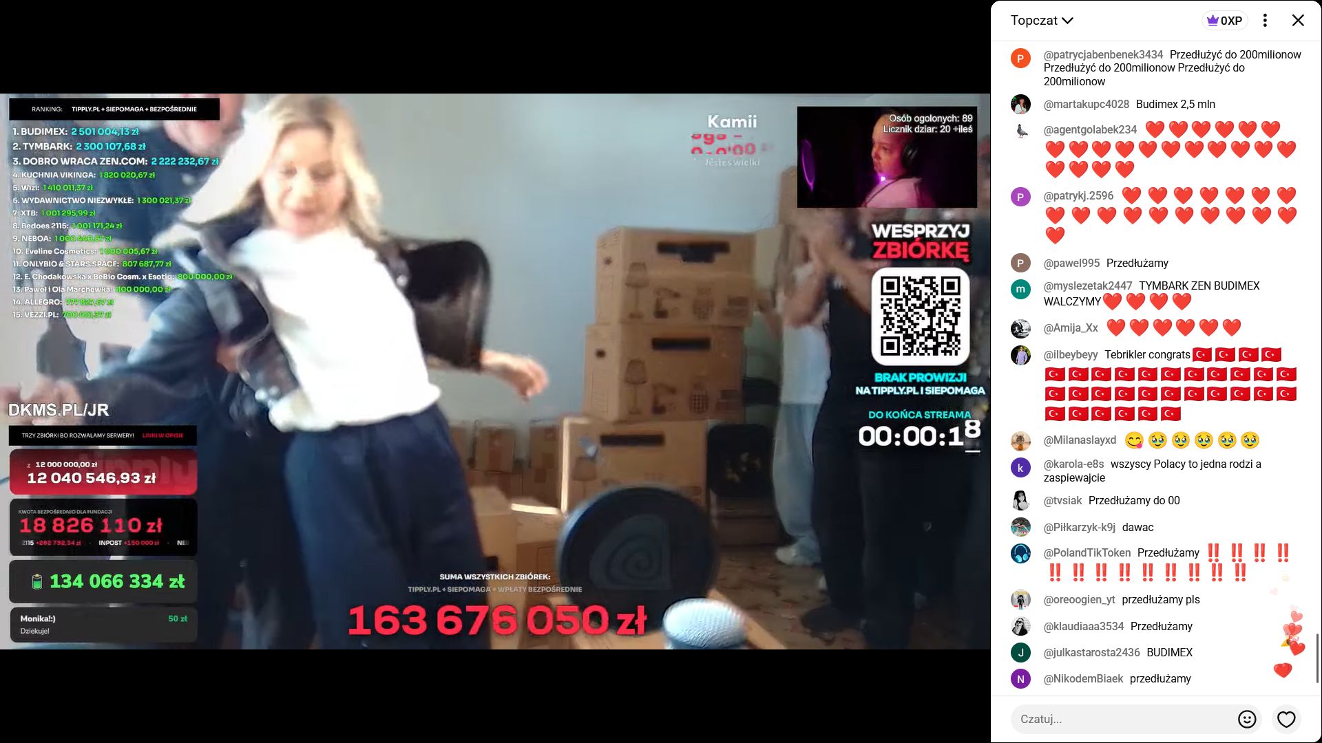 Małgorzata Kożuchowska wjechała w kartony