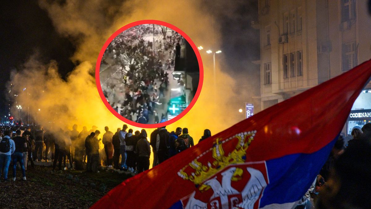 Serbia. Joanna Bronka opowiada o proteście w Belgradzie